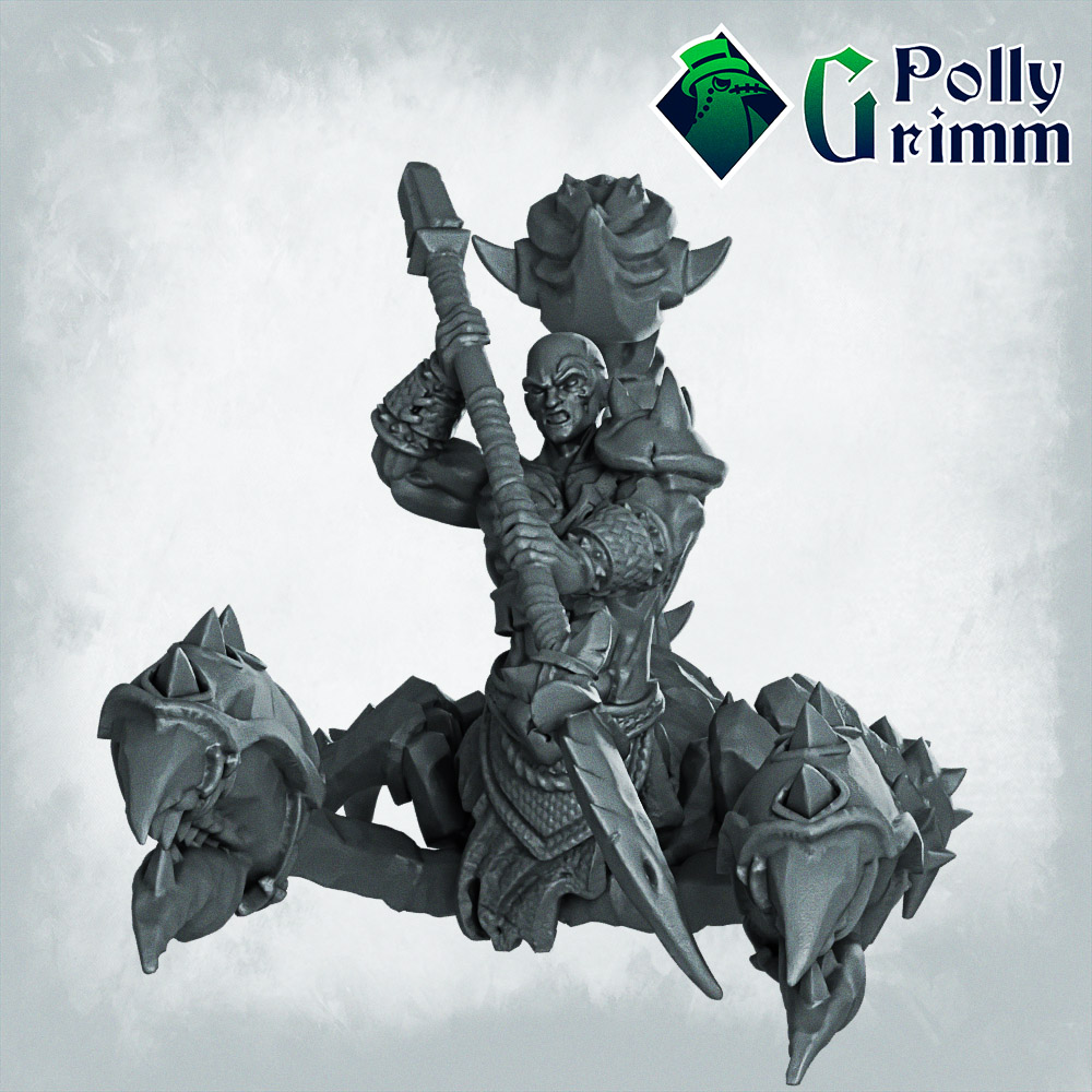 Fantasy and historic miniatures for tabletop games. Arabian Nightmare. Scorpion warrior ver 2